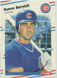 1988 Fleer Update Baseball Cards       075      Damon Berryhill
